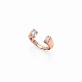 BAGUE ODDITY Or rouge 18k (750/1000). - DFLY Paris