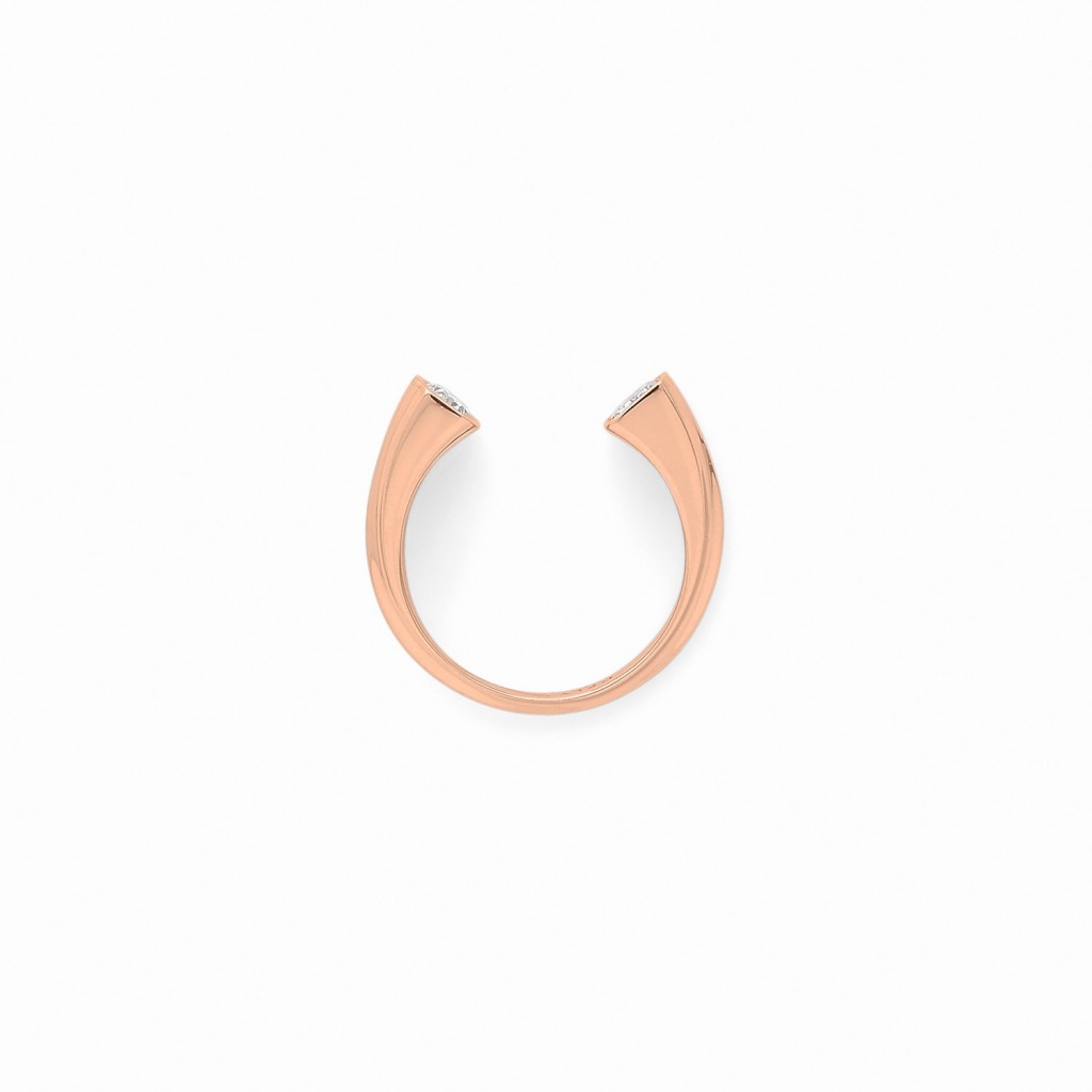 Oddity Ring 18k (750/1000) Red Gold. - DFLY Paris