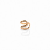ORNEMENT D'OREILLES NOX Or jaune 18k (750/1000). - DFLY Paris