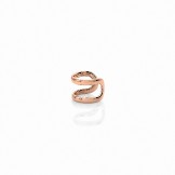 Nox Ear Cuff 18k (750/1000) Red Gold. - DFLY Paris