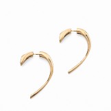 Oddity Earrings 18k (750/1000) Yellow Gold. - DFLY Paris