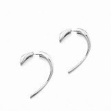 Oddity Earrings 18k (750/1000) White Gold. - DFLY Paris