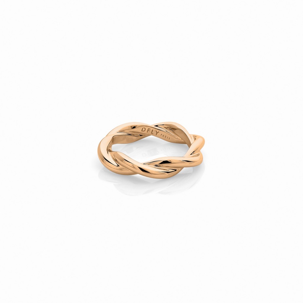 ANNEAU CALIDUS Or jaune 18k (750/1000). - DFLY Paris