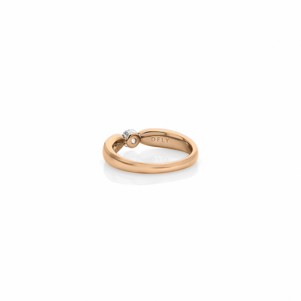 Alcione Ring 18k (750/1000) Yellow Gold. - DFLY Paris