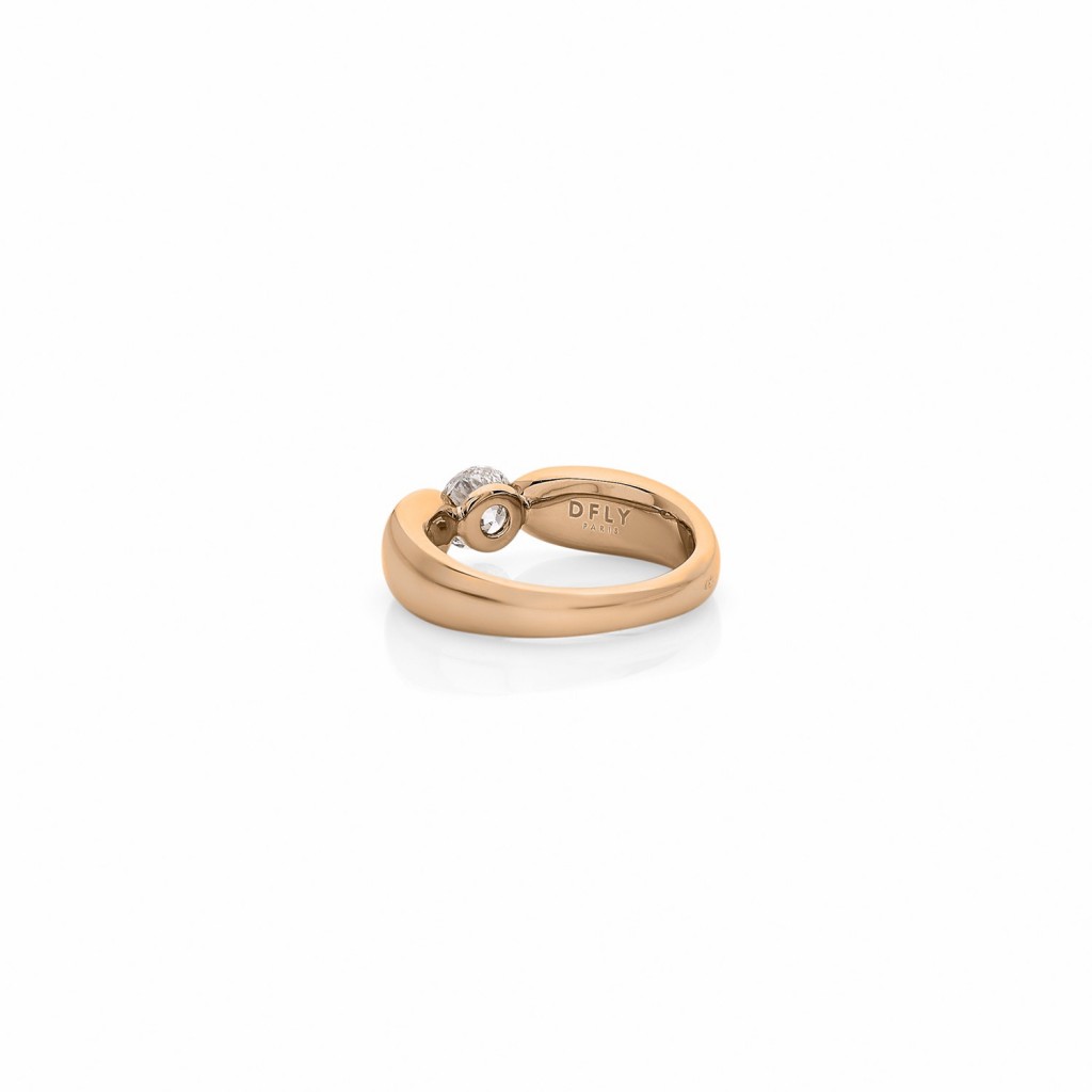 Alcione Ring 18k (750/1000) Yellow Gold. - DFLY Paris