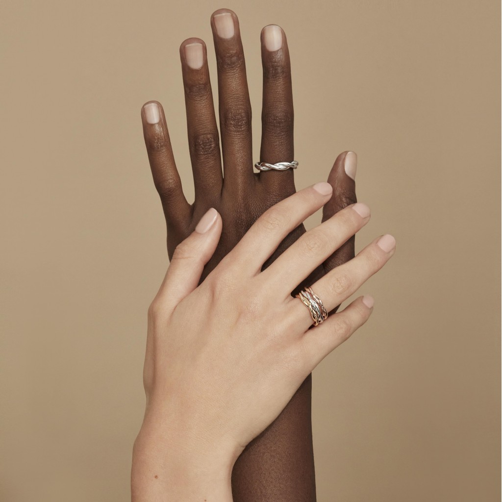 ANNEAU CALIDUS Or rouge 18k (750/1000). - DFLY Paris