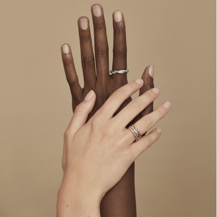 CALIDUS BAND 18k (750/1000) Red Gold. - DFLY Paris