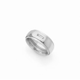 ANNEAU NEON Argent (925/1000) & Or gris 18K (750/1000) - DFLY Paris