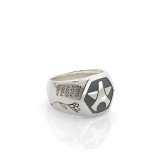 SIGNET RING PSG 10 Silver (925/1000) - DFLY Paris