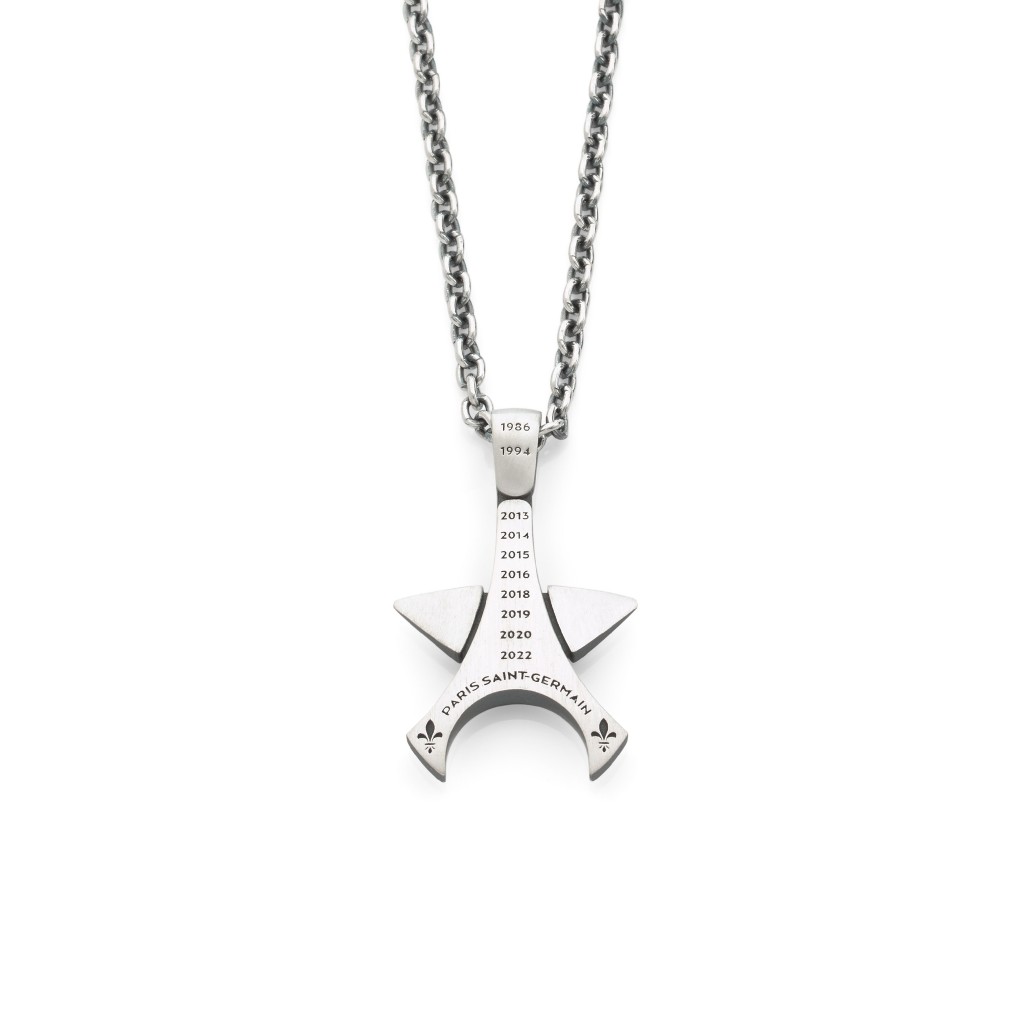 PENDANT & CHAIN PSG 10 Silver (925/1000) - DFLY Paris