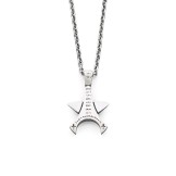 PENDANT & CHAIN PSG 10 Silver (925/1000) - DFLY Paris