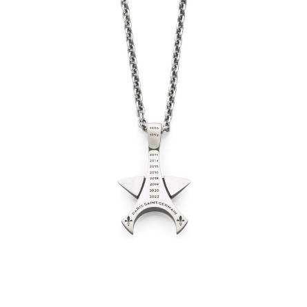 PENDANT & CHAIN PSG 10 Silver (925/1000) - DFLY Paris