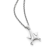 PENDENTIF & CHAINE PSG 10 Argent (925/1000) - DFLY Paris