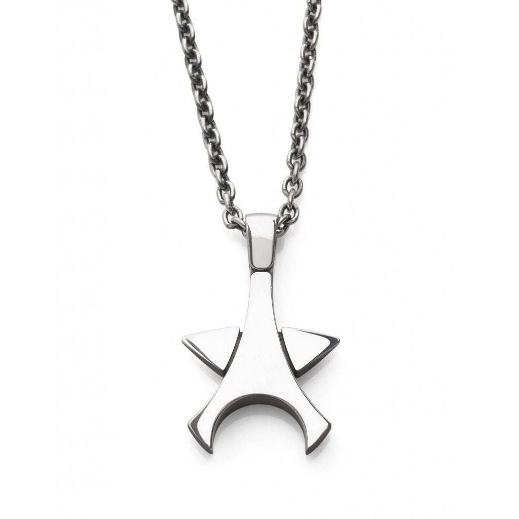 PENDANT & CHAIN PSG 10 Silver (925/1000) - DFLY Paris