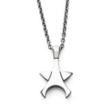 PENDANT & CHAIN PSG 10 Silver (925/1000) - DFLY Paris