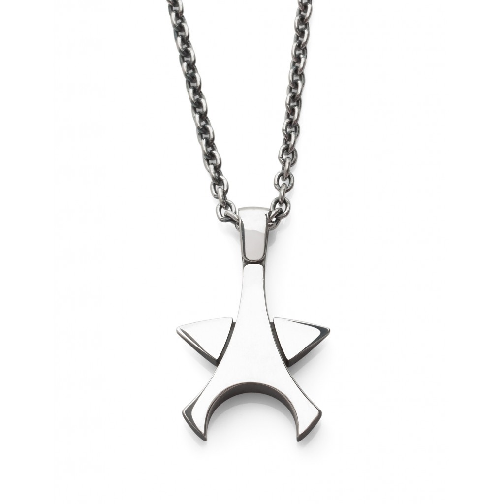 PENDENTIF & CHAINE PSG 10 Argent (925/1000) - DFLY Paris