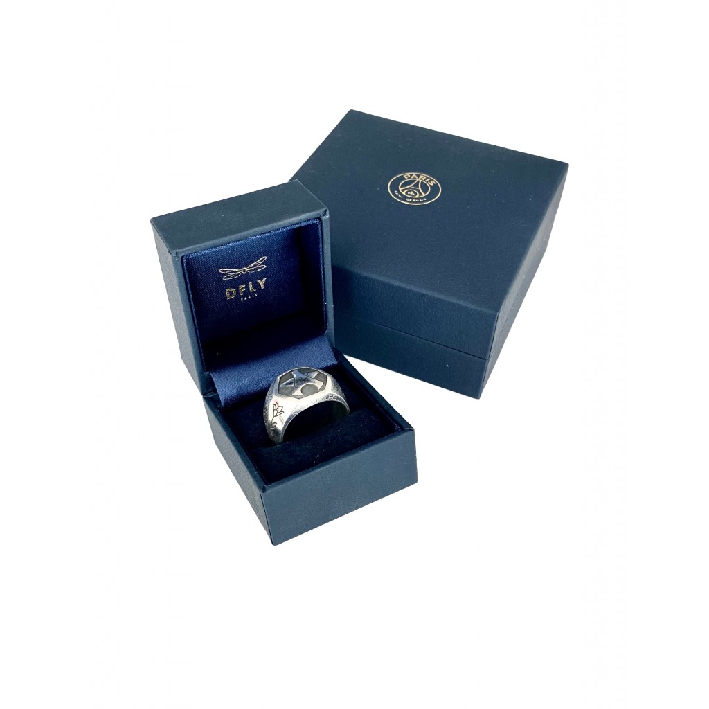 PENDENTIF & CHAINE PSG 10 Argent (925/1000) - DFLY Paris