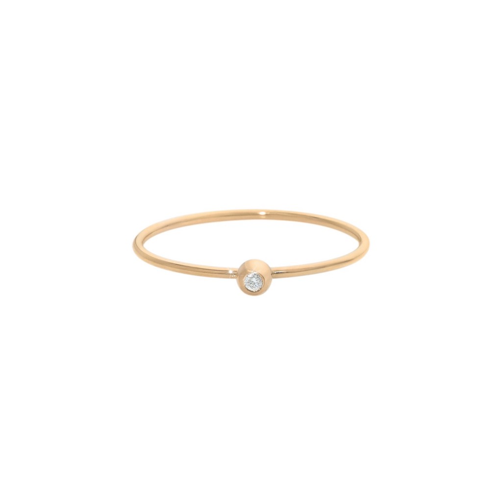 Bague PAOZ Or jaune 18k (750/1000). - DFLY Paris