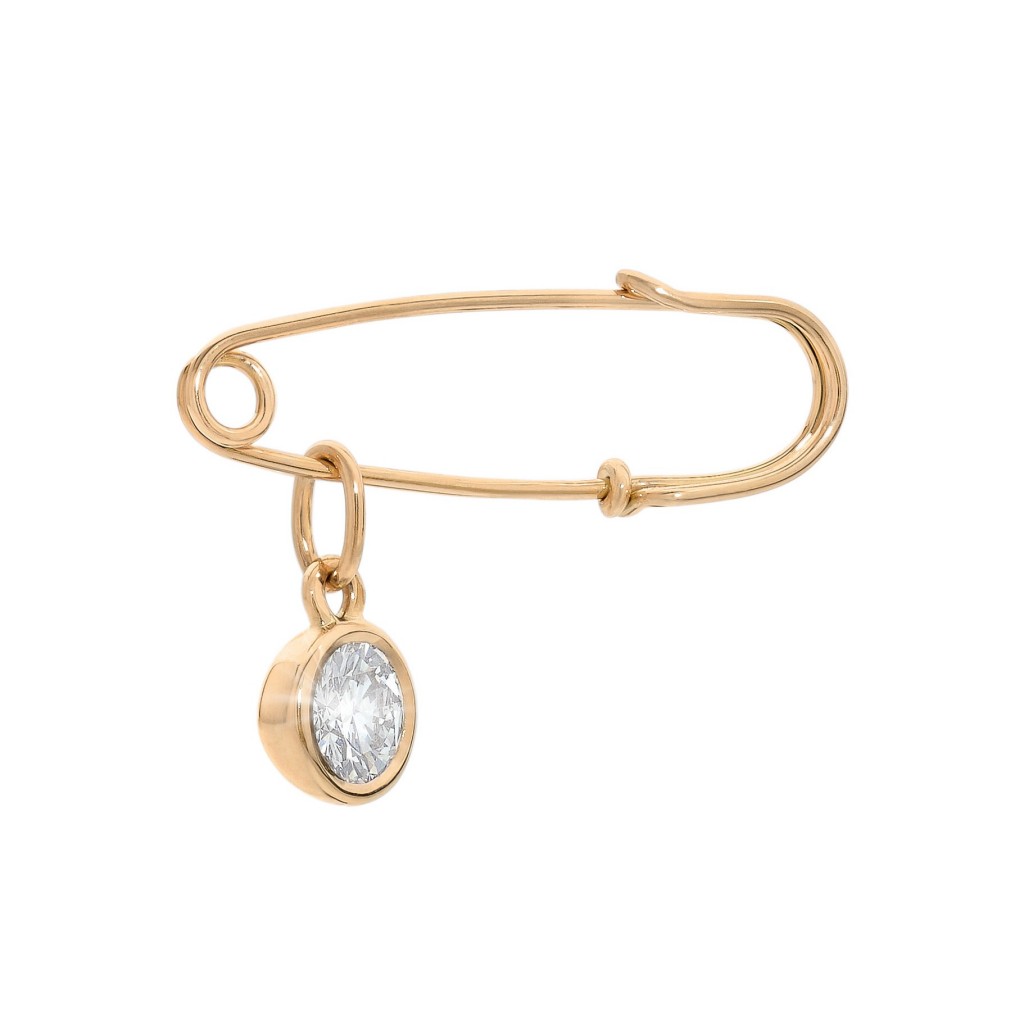 Broche PAOZ Or jaune 18k (750/1000). - DFLY Paris