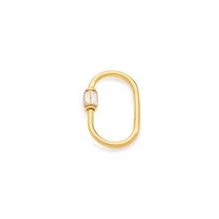 CARABINER 18k (750/1000) Yellow Gold. - DFLY Paris
