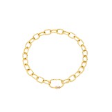 MOUSQUETON Or jaune 18k (750/1000). - DFLY Paris