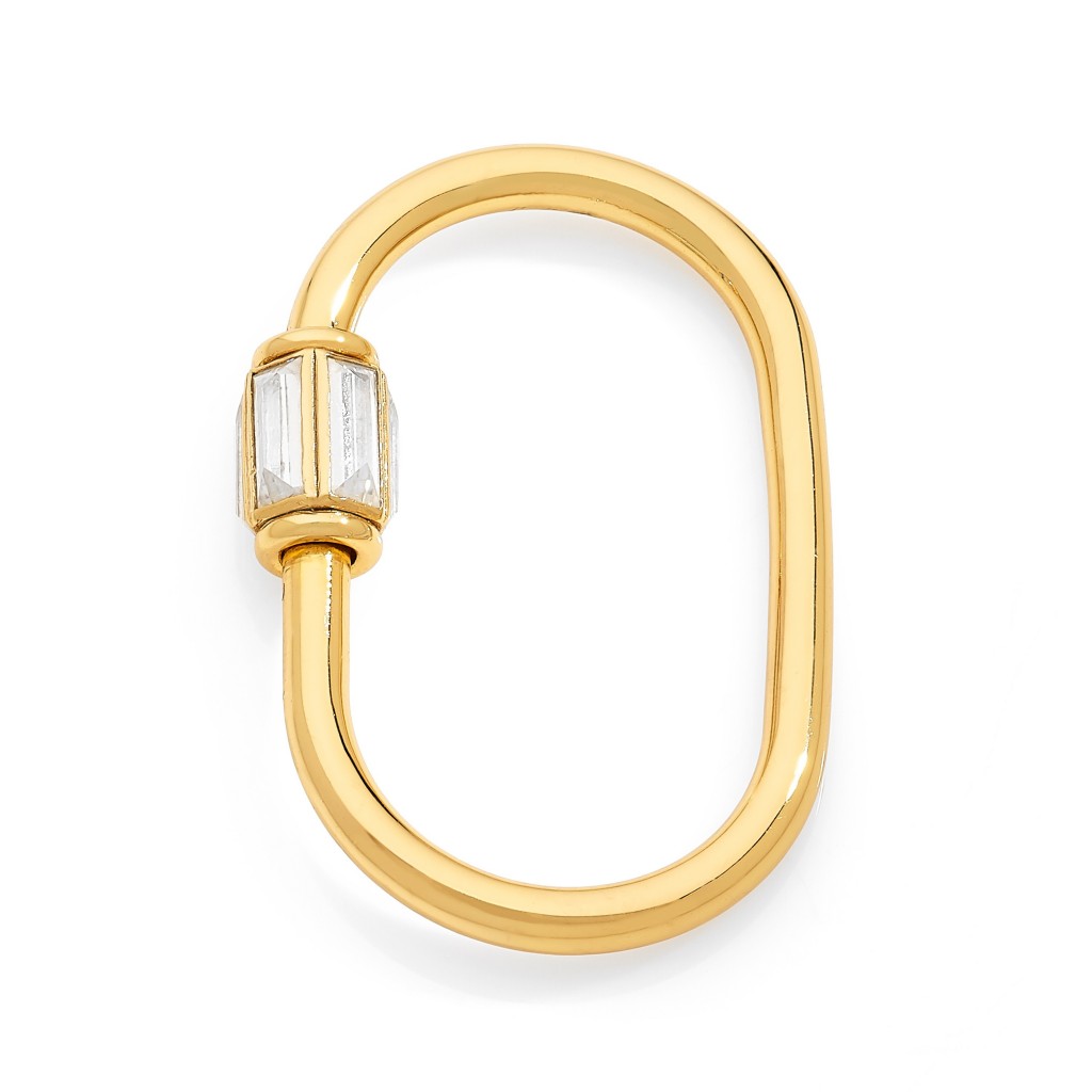 CARABINER OZ 18k (750/1000) Yellow Gold. - DFLY Paris