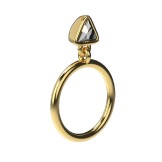 BAGUE TRILOGIE TRIANGLE Or jaune 18k (750/1000). - DFLY Paris